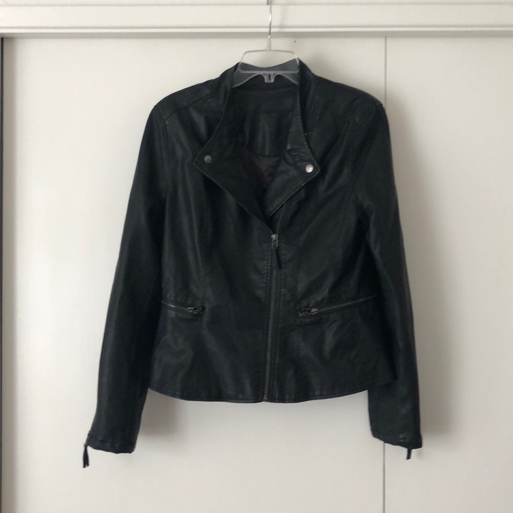 Blank NYC faux leather jacket